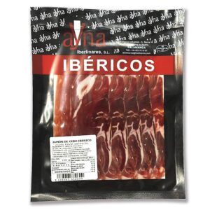 Loncheado de Jamón de cebo Ibérico. Pack de 5 sobres