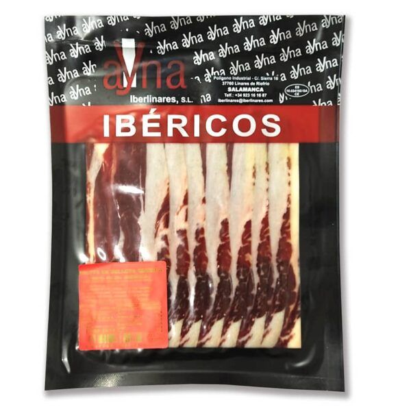 Loncheado de Paleta de bellota Ibérica. Pack de 5 sobres