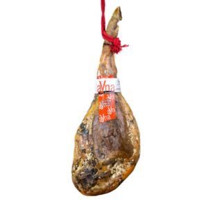 Jamón cruzado con raza Duroc