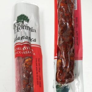 Chorizo vela ibérico de bellota de la marca Monte Honfria